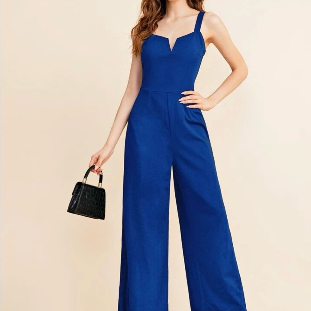Royal Blue Jumpsuit